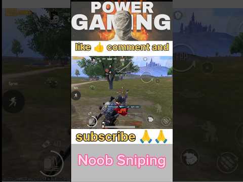 Noob Sniping...#gaming #sniping #pubgmobile