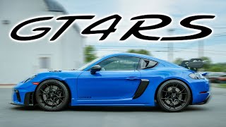 THE PERFECT GT4RS MODIFICATION!! Cayman GT4RS Titanium Over Axle Pipes