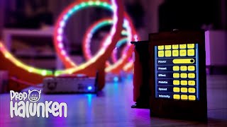 TinyWhoop LED Gates -  WLED, ESPnow synced touch remote