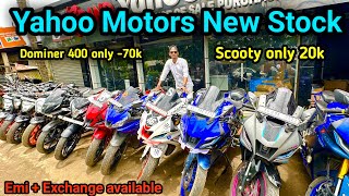 Second hand bike market Guwahati yahoo motors || Emi available || SatulVlogs ||
