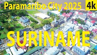 Paramaribo City - Suriname 4K By Drone 2025
