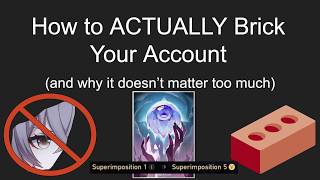 Niche But Permanent Ways To Brick Your HSR Account (3.3)