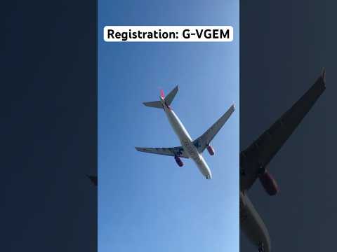 Virgin Atlantic Airbus A330-343 landing at John F. Kennedy Airport #virginatlantic #airbus #aviation
