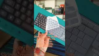 USB Skin Keyboard..#laptopkeyboard #keyboardaccessories #keyboardskin #keyboard #portablekeyboard