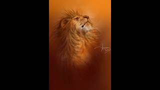 Lion king ll #lion #youtubeshorts #trending #digitalart #autosketch #shorts #arts