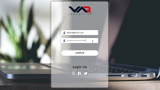 Responsive Login Page using HTML & CSS only | No JavaScript or jQuery #python #html5 #coding