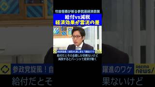 【参院選2025】現金給付vs消費減税 経済効果で考えれば答えは簡単 賃上げは問題外【竹田恒泰】#自民党 #参政党 #消費税減税  #石丸伸二