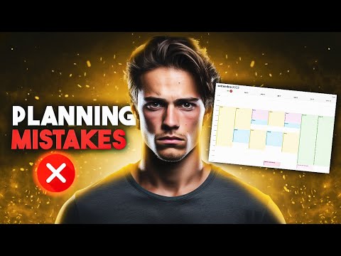 5 Student Scheduling Mistakes & How To Fix Them For Ultimate Productivity | The Productivity Doctor