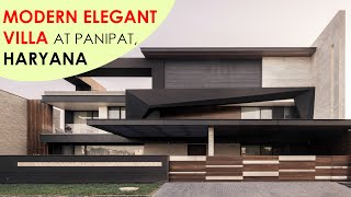 Modern Villa with Elegant Facade at Haryana | Carbonado Residence 01 | 23 DC Architects | Archallery