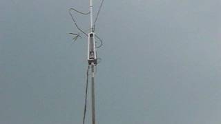 Crank Up Tilt Over Antenna Mast