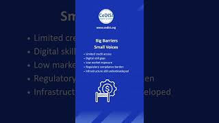 𝗠𝗶𝗰𝗿𝗼-𝗘𝗻𝘁𝗲𝗿𝗽𝗿𝗶𝘀𝗲𝘀 - 𝗧𝗵𝗲 𝗕𝗮𝗰𝗸𝗯𝗼𝗻𝗲 𝗼𝗳 𝗧𝗼𝗺𝗼𝗿𝗿𝗼𝘄 | 𝗖𝗲𝗗𝗜𝗦𝗜