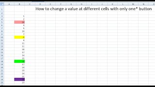 Execel-ActiveCell