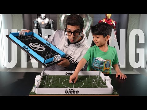KhanFlicks Plays Biñho - Soccer Flicking Game Board