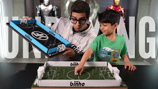 KhanFlicks Plays Biñho - Soccer Flicking Game Board