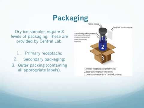 Clinical Trials: Dry Ice Shipping