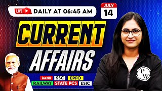 Current Affairs Today | 14 July Current Affairs 2025 | Daily Current Affairs | by Sushmita Ma'am