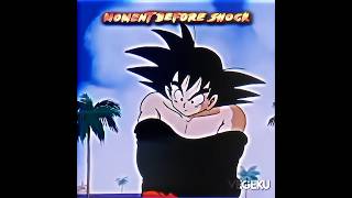 When Goku Removes His Clothes☠️ #goku #anime #viral #edit #shorts