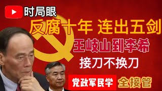 中纪委反腐再出新杀招｜王岐山起式 李希收网 十年五大招扩权 统管党政军民学