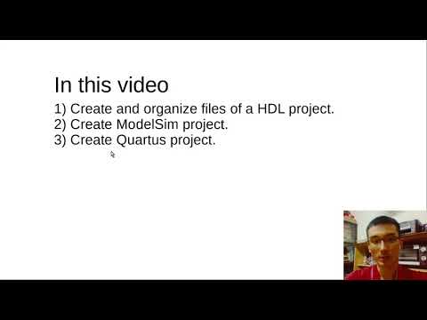 Create and Organize Project Folders [My HDL Workflow in ModelSim & Quartus | Tutorial 1]