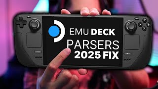 EmuDeck Parsers Not Showing in Steam ROM Manager?