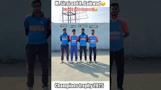 Rejected Mohammed Siraj and Rituraj Gaikwad😔(Champions trophy 2025 squad) #shorts #cricket