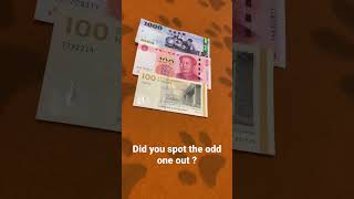 WORLD #banknotes $100s … Did you spot the ODD one out? #shorts #ringgitmalaysia #currency