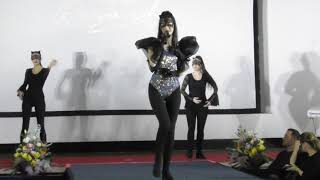 Raisandra, guest singer at Gala The Best Model of Europe, 2022. cover Dangerous woman