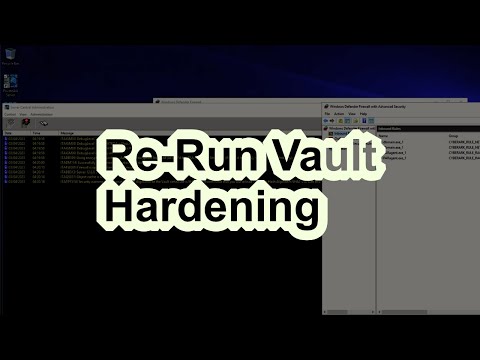 Re-Run CyberArk Vault Hardening - 12.6