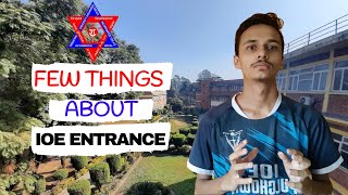 10 Most Important Things about IOE Entrance Exam || Pulchowk Campus