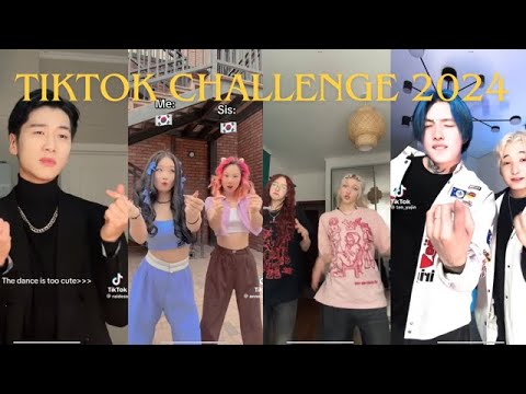 TikTok dance challenge 2024!Do you know all this trend?#tiktokchallenge