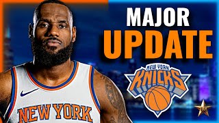 LeBron James To The Knicks Reports CONTINUE HEATING UP… | Knicks News