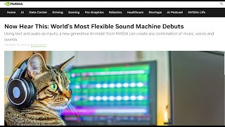 Nvidia Introduces Fugatto: Advanced AI for Audio Generation and Modification
