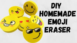 Homemade Diy Eraser / Emoji Eraser / #shorts