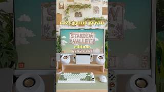 grwm to play stardew valley 1.6! 🌱🌿✨ #cozygaming #stardewvalley #shorts