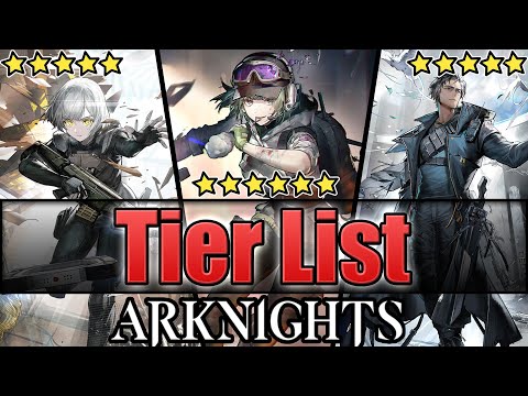 Tier List - Ela Rainbow 6 Siege 05/09/2024 - Arknights [Global Server]