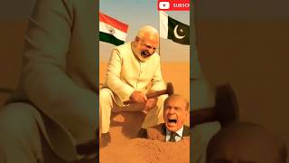 Water War! pakistan PM shehbaz sharif Vs Modi #shorts #india #pakistan #indiavspakistan #war #funny