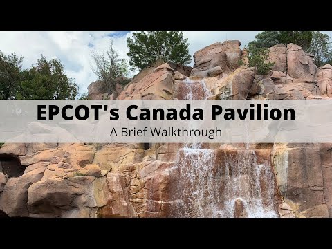 Epcot's Canada Pavilion - 4K Brief Walkthrough