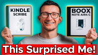 Kindle Scribe vs. Boox Note Air 4C: Which E-Ink Device Is Right for You?