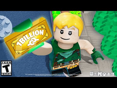 Becoming a MILLIONAIRE in LEGO Fortnite Brick Life  #EpicPartner