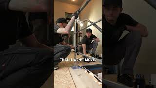 Working with existing conditions #architecturalmetalwork #customfabrication #fabricationprocess