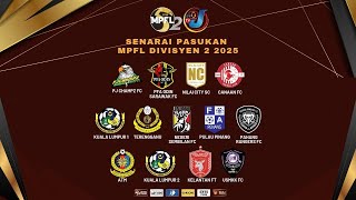 [Live MPFL25] USMKK FC vs PFA ODIN SARAWAK : DIVISYEN2 DAY13