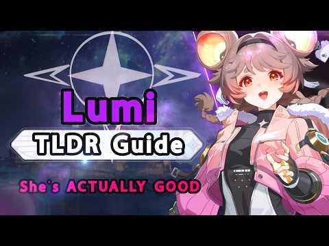 She's ACTUALLY GOOD? BEST Lumi Build/Rotation/Guide in 4 Minutes【Wuthering Waves】