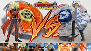 Lightning L-Drago 100HF VS Burn Fireblaze 135MS: RYO VS RYUGA!?!?