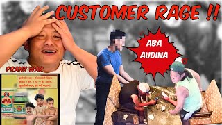 CUSTOMER RAGE AT RK !!! @Binduli LAI ANNIVERSERY GIFT !!! PRANK WARS END BHAYOO !!!