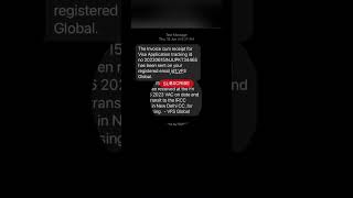 VFS|Text message updates during visa stamping#ppr #shorts#studyvisa #vfsglobalcanada