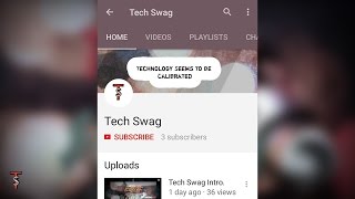 Tech Swag Subscribe Disclaimer