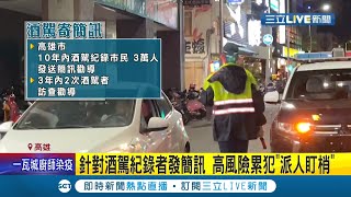 不酒駕很難!? 高雄男酒駕累犯機車被扣想借車遭拒竟偷姪女車 高市府對酒駕"寄簡訊.訪查.盯哨"再祭鐵腕措施"盯人"防堵｜記者 古芙仙 黃啟超｜【LIVE大現場】20220114｜三立新聞台