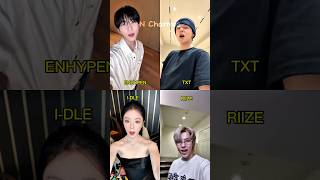 ENHYPEN, TXT, I-DLE and RIIZE did ‘Rock That Body’ #shorts #enhypen #txt #idle #riize