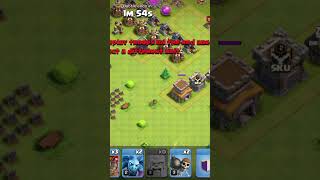 Clash of clans coc attack #clashofclans #coc #youtubeshorts #shorts #cocattacks