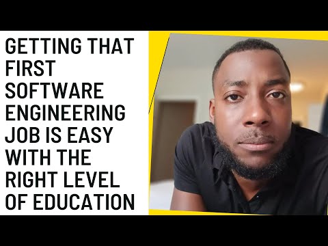 Getting entry level software engineering job is easy!